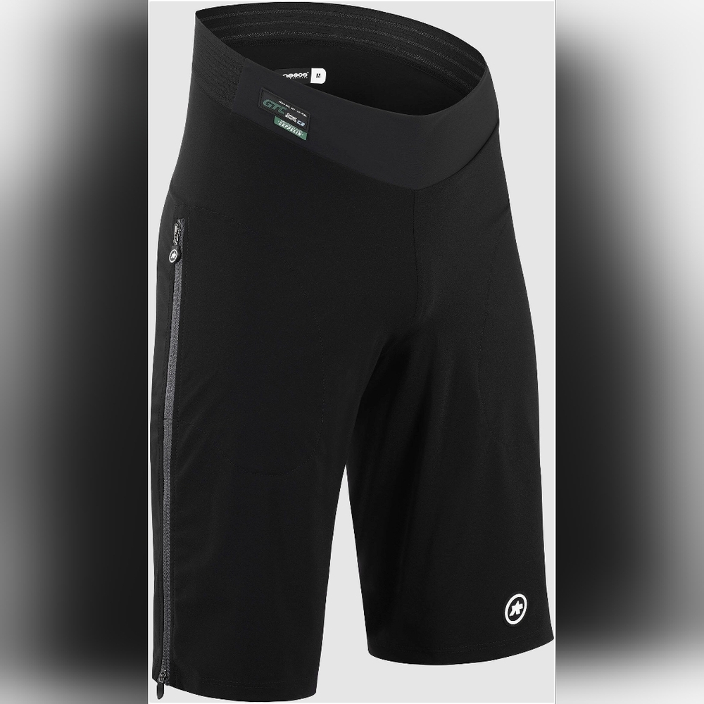Assos Mille GTC Cargo Shorts C2 NWT Black Series Men's XS